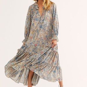 Free People Feeling Groovy Maxi Dress M